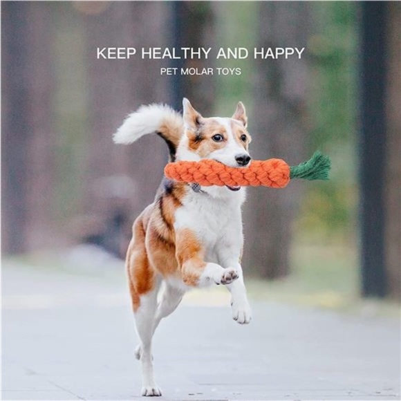 Dog Chew Toys for Puppy Teething - 20 Pack Indestructible Pet Dog Toys for Puppy - Picture 7 of 8